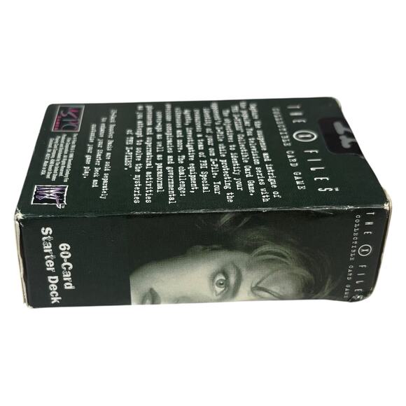 SEALED VTG 1996 "The X Files" CCG 60 Card Starter Deck Collectible Card Game NEW - Picture 10 of 10